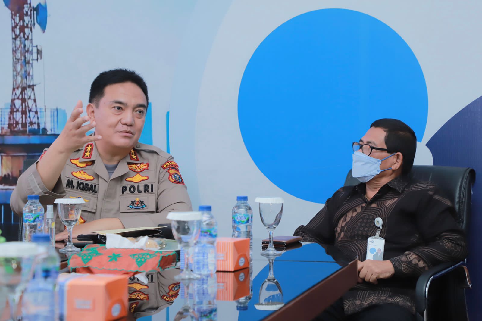 Kunjungi TVRI Riau Kepri, Irjen Iqbal Sebut Hubungan Polisi Dan Media Tidak Terpisahkan